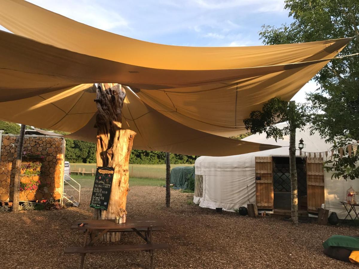 Plush Tents Yurt Village Chichester Extérieur photo