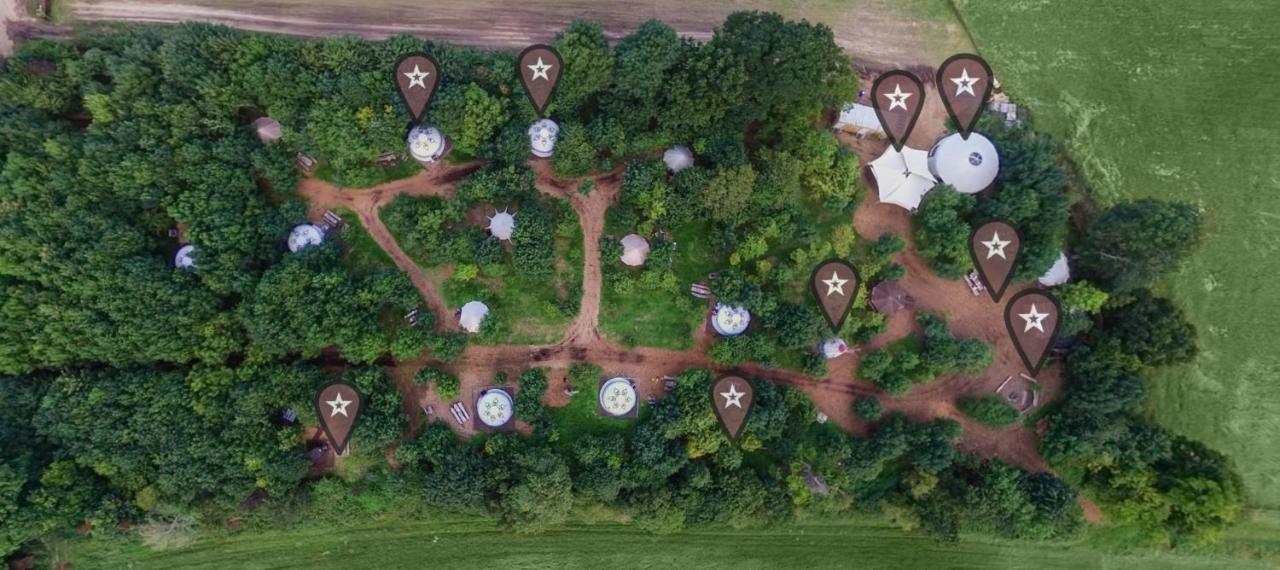 Plush Tents Yurt Village Chichester Extérieur photo