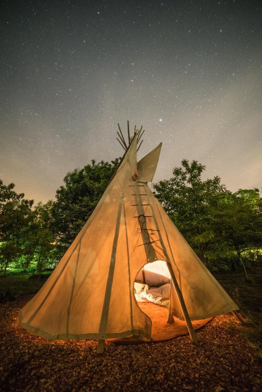 Plush Tents Yurt Village Chichester Extérieur photo