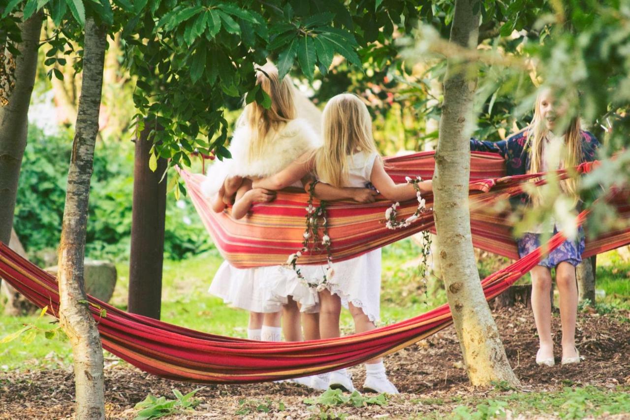 Plush Tents Yurt Village Chichester Extérieur photo